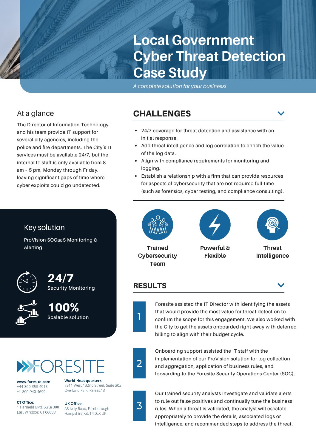 Foresite - Local Government Cyber-Threat Detection