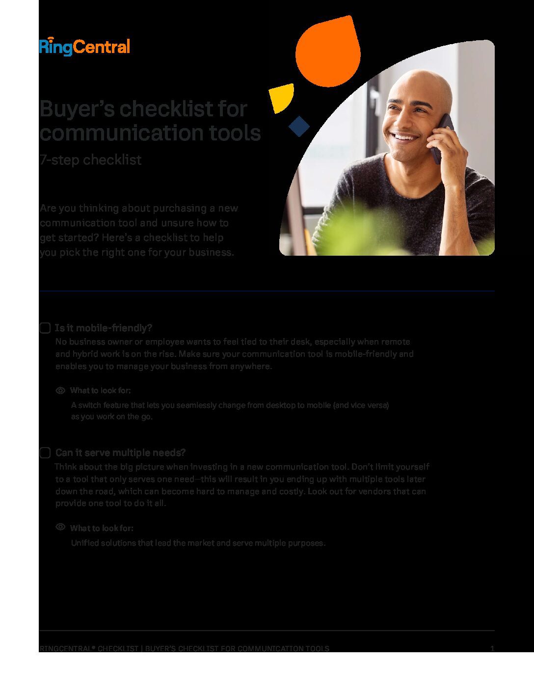Buyers Checklist 7 Steps